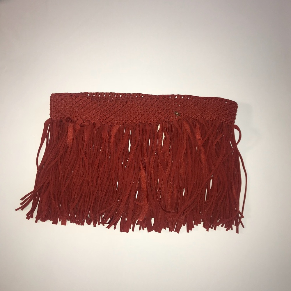 BRAND NEW PilyQ Fringe Skirt Cover Up